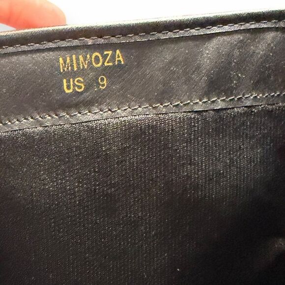 BLEONA Women’s Red Black Peep Toe Geometric Vegan Suede Heeled Ankle Boots Size - Picture 7 of 8